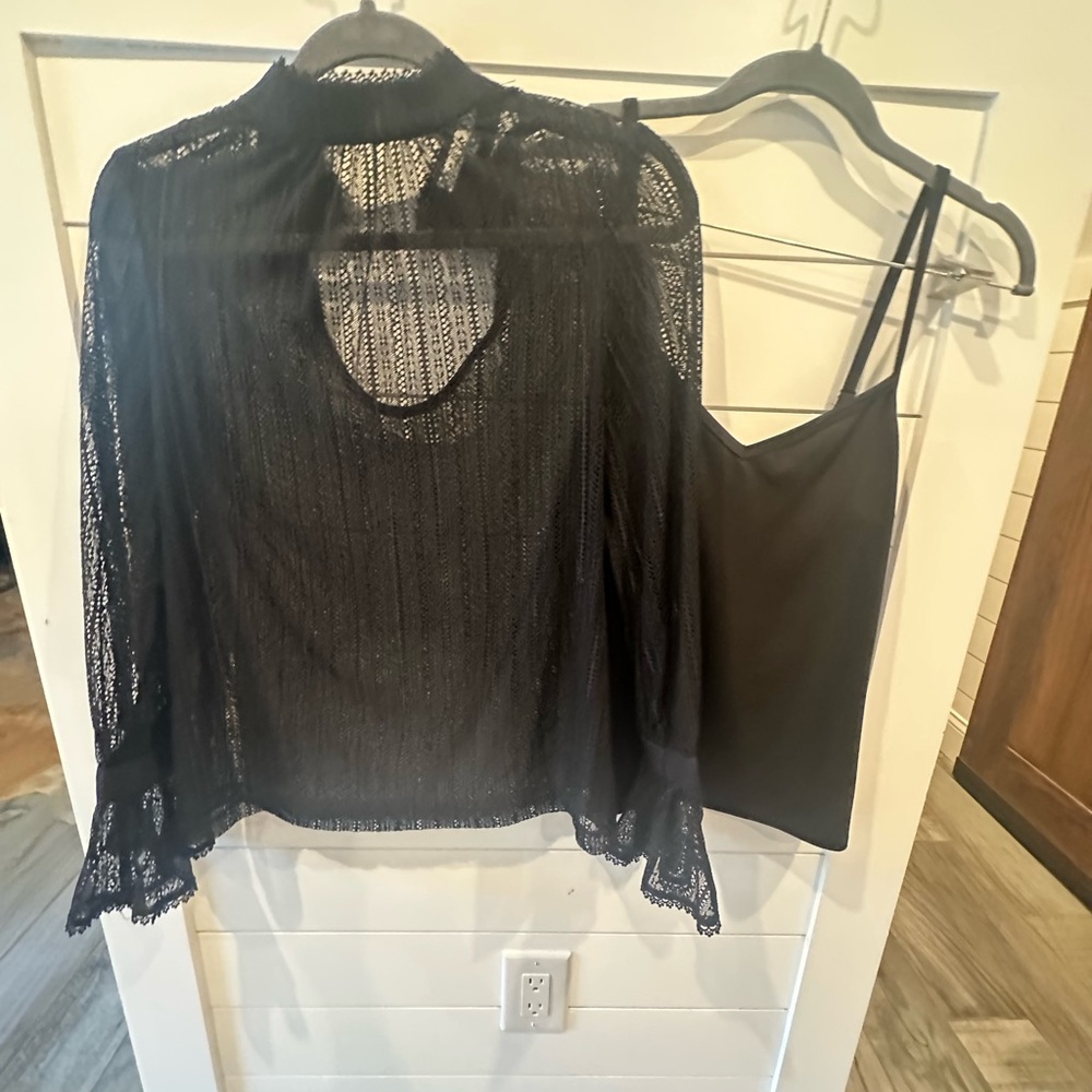 Trina Turk lace blouse